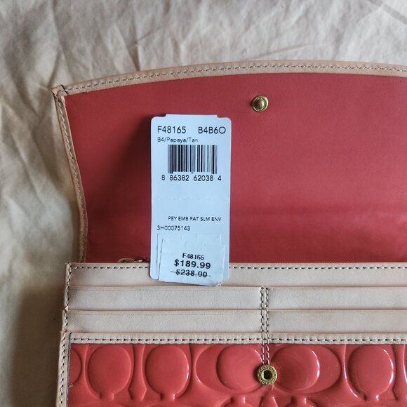 NWT Coach Peyton Satchel and matching wallet - Picture 13 of 16